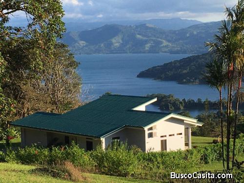 A Modern, Furnished, 2BD, 2BA Home with AMAZING Views of Lake Arenal