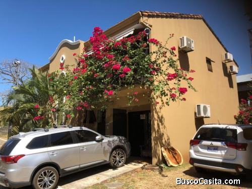 Renta Casa en Residencial Privado Tranquilo 3h 2,5b AC, 2 parqueos piscina Rancho B$&B 