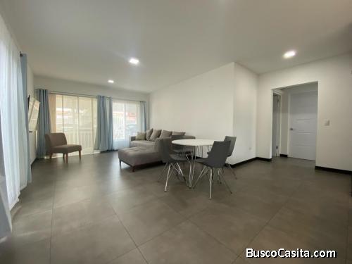 Apartamento en Alquiler en Pozos de Santa Ana, primer piso, full amueblado 