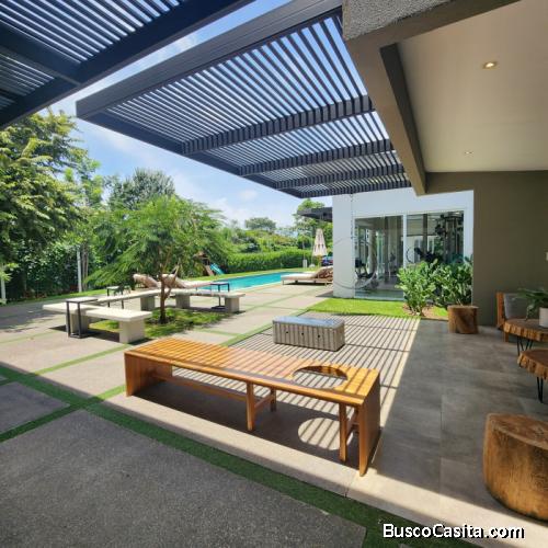 Casa Nueva En Venta Lindora Santa Ana En Condominio ; Idi: 115611