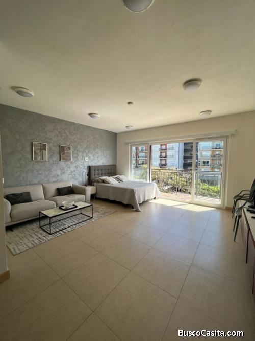 En Venta Apartamento Amueblado Tipo Estudio En Heredia ; Idi: 93137
