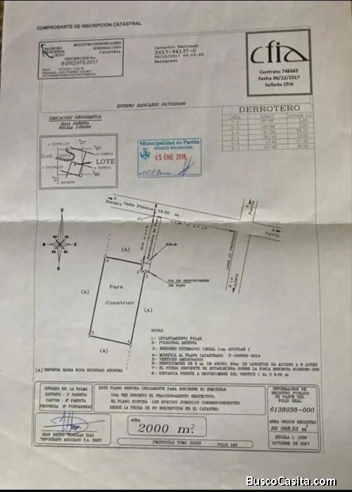 Lote a 5 minutos de la playa 