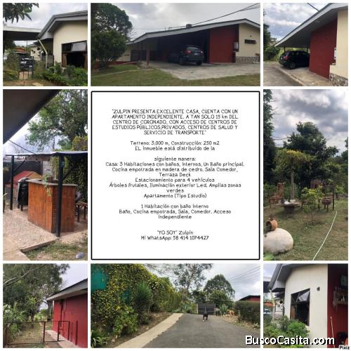CASA EN VENTA EN SAN RAFAEL COSTA RICA