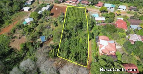 LOT FOR SALE IN SANTA ELENA DEL GENERAL, 2612 SQ MTS