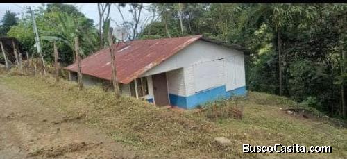 SE VENDE PROPIEDAD CON CASA DE CAMPO EN PURISCAL.