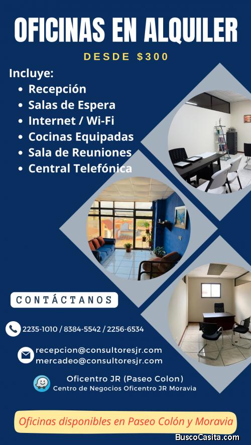 Oficinas en Alquiler, Moravia