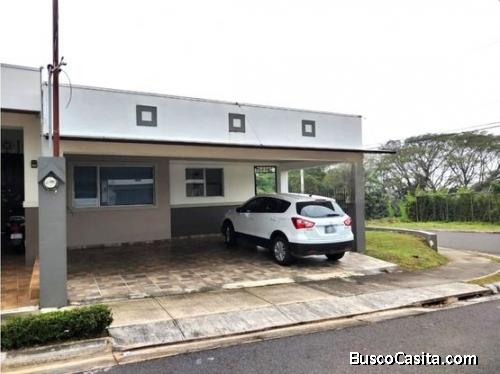 ALQUILER DE CASA AMUEBLADA, ALAJUELA, SAN ANTONIO, CONDOMINIO MALAGA