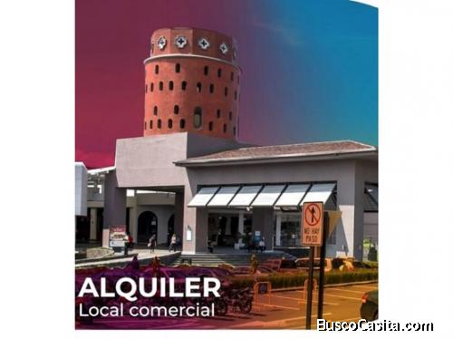 ALQUILER DE LOCAL, HEREDIA, MALL PASEO DE LAS FLORES