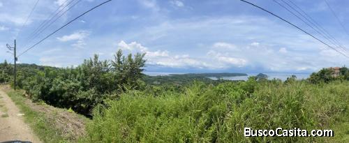 Lote con vista 180 grados al Golfo de Nicoya, 1,076 mtrs2