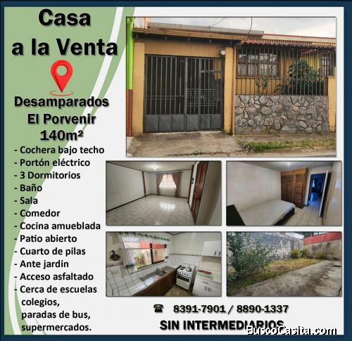 Se vende casa, excelente ubicación