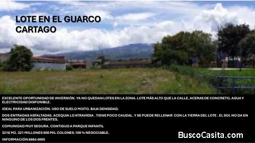 Lote para desarrollo inmobiliario