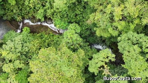 BEAUTIFUL LAND FOR SALE: 30 HECTARES IN BARÚ, PÉREZ ZELEDÓN WITH WATERFALL