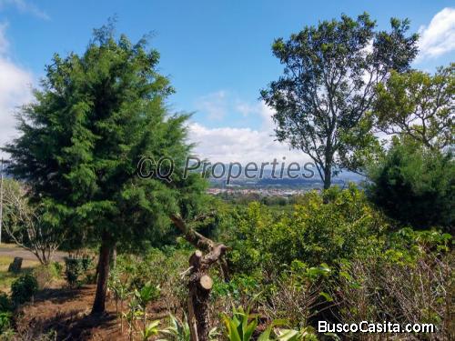 Terreno con vista panoramica, San Rafael de Heredia 2,000mtrs2