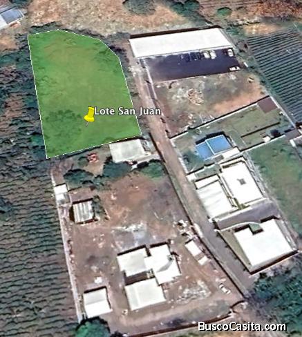Lote en San Juan de Santa Bárbara. Dueño vende sin intermediarios.