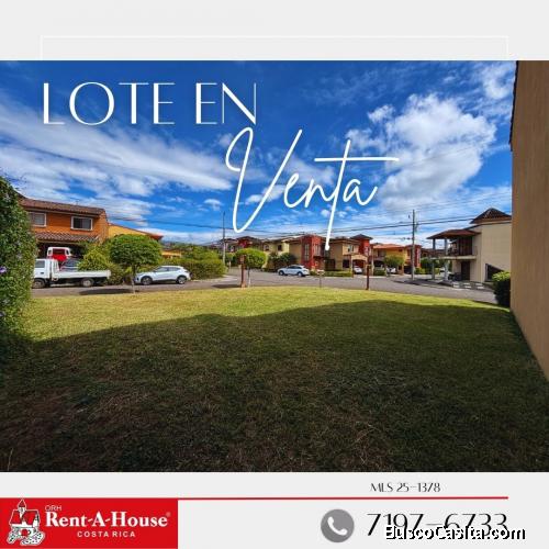 Lote Esquinero en Venta en condominio en San Pablo de Heredia 