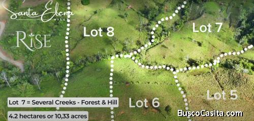 LOTE 2.75Acre SANTA ELENA HILLS,CLIMA FRESCO Y VISTAS EN PZ.