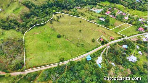 EN VENTA: TERRENO DE 5.12 HECTÁREAS EN MIRAFLORES, PÉREZ ZELEDÓN
