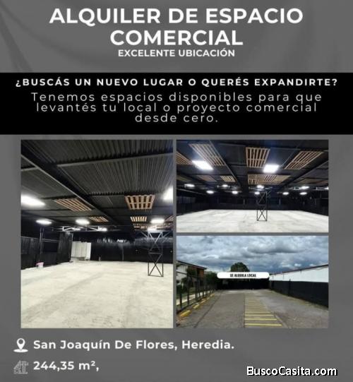 SE ALQUILA EXCLUSIVO LOCAL EN HEREDIA. 