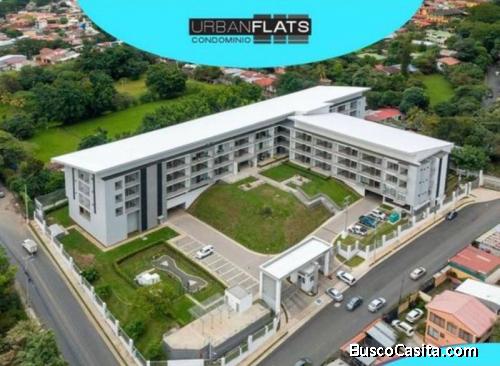 ALQUILER DE APARTAESTUDIO AMUEBLADO, SAN JOSÉ, SANTA ANA, CONDOMINIO URBAN FLATS
