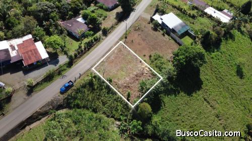 LOTE PLANO EN VENTA EN CAJÓN DE PÉREZ ZELEDÓN – 368 m² FRENTE A CALLE PÚBLICA