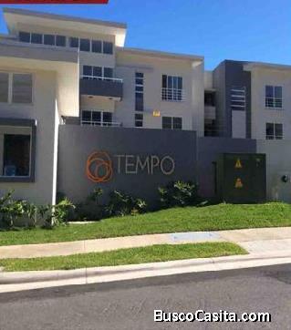 VENTA DE APARTAMENTO AMUEBLADO, SAN JOSE, SANTA ANA, CONDOMINIO TEMPO - 9702425