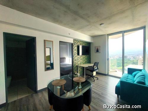 Estilo de Vida en las Nubes: Apto. Amoblado en Piso 27 – SECRT Sabana