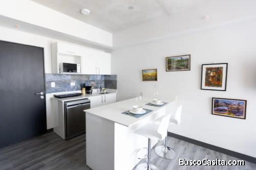 ALQUILER DE APARTAMENTO AMUEBLADO, SAN JOSÉ, SABANA, CONDOMINIO SECRT SABANA - 9486037