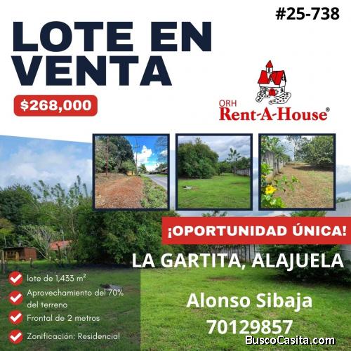 Lote en Venta $268,000 #25-738