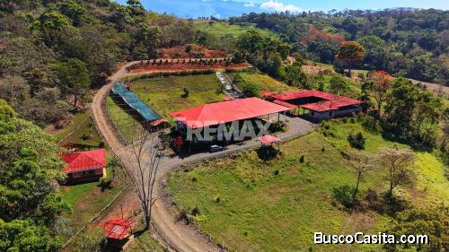 RANCHO Y FINCA ECUESTRE EN VENTA EN PACUAR, PÉREZ ZELEDÓN – 16 HECTÁREAS