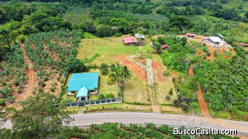 SE VENDE FINCA CON NACIENTE DE AGUA Y ACCESO ASFALTADO EN SAN PEDRO