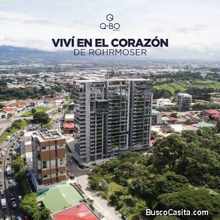 Venta de Apartamento TIPO LOFT AMUEBLADO en ROHRMOSER-San José. RAH 26-2225