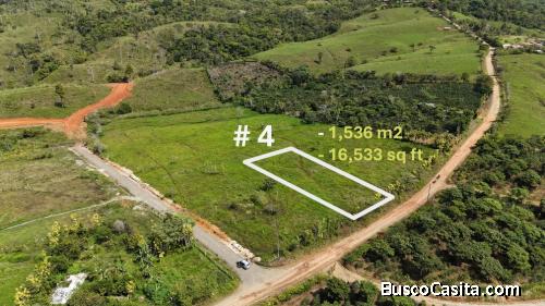 OPORTUNIDAD: LOTE DE 1.536 M2 LISTO PARA CONSTRUIR EN SANTA ELENA, PEREZ ZELEDON