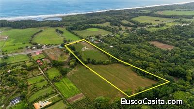 SE VENDE FINCA PLANA FRENTE A CARRETERA COSTANERA IDEAL PARA DESARROLLO INMOBILIARIO O TURISTICO