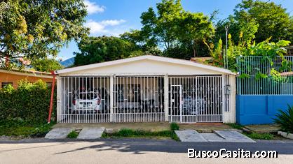 VENTA DE CASA DE 244 M2 EN BARRIO SAN ANDRES, PEREZ ZELEDON: CONSTRUCCION TOTAL Y COCHERA PARA 3 VEH