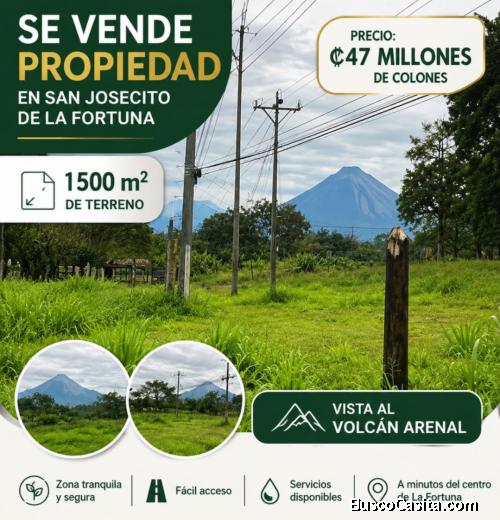 BELLÍSIMA PROPIEDAD EN LA FORTUNA DE SAN CARLOS. 
