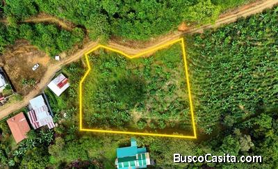 TERRENO LISTO PARA CONSTRUIR CON HERMOSAS VISTAS A LAS MONTAÑAS EN CHIMIROL DE RIVAS