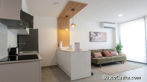 VENTA DE APARTAMENTO AMUEBLADO, NUNCIATURA, CONDOMINIO SKY GARDEN