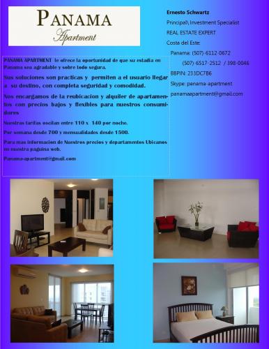 COMODO Y BELLO APARTAMENTO EN PANAMA