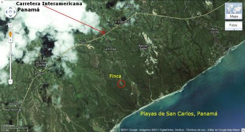 Se Vende Terrenos de Playa en San Carlos, Panamá