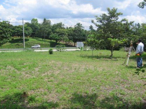 Land in front of the Pan-American highway.