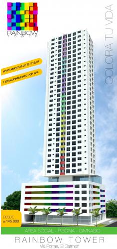 SEAconfiable VENDE: Apartamentos en Rainbow Tower, El Carmen.