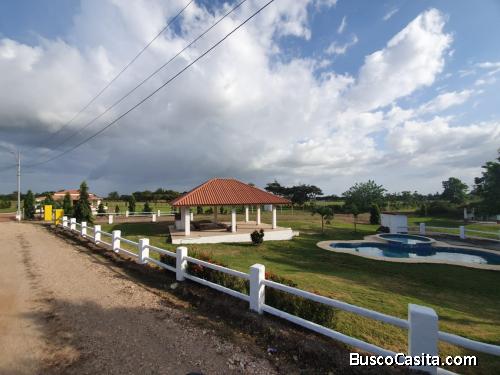 VENDO LOTES CAMPESTRES CERCA A RIO HATO TITULADOS