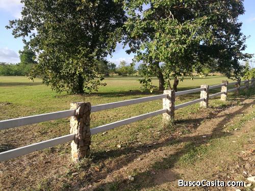  VEND0 PRECIOSO LOTE CAMPESTRE CERCA RIO HATO Y PLAYAS