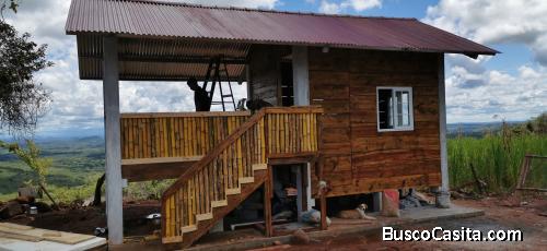 Se vende finca con cabaña en calobre, veraguas