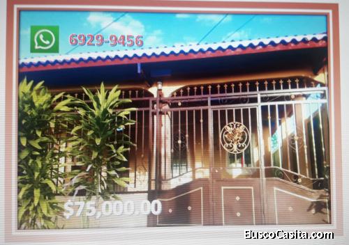 GANGA Vendo Casa en Monte Limar-La Chorrera