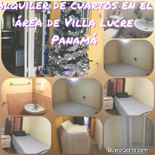 Alquiler de habitaciones en el área de Villa Lucre Panamá