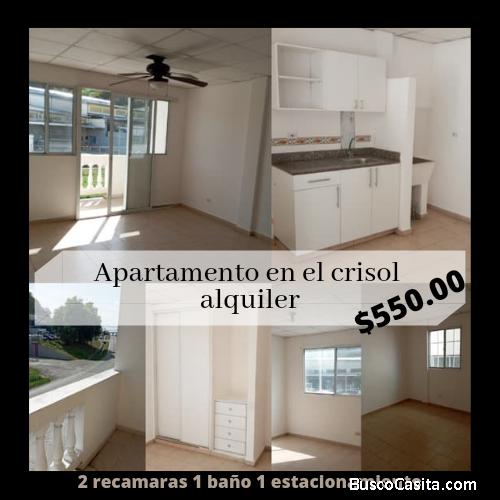 Alquilo hermoso apartamento con balcon a metros del tren