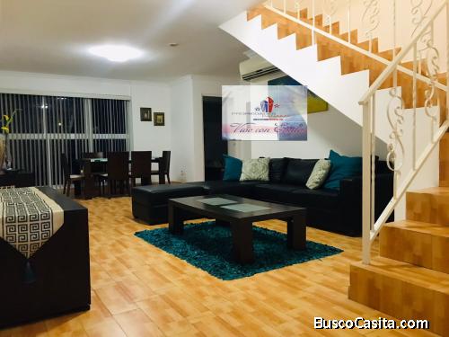 ALQUILO APARTAMENTO FULL AMOBLADO EN OBARRIO 166 METROS 6209-8538