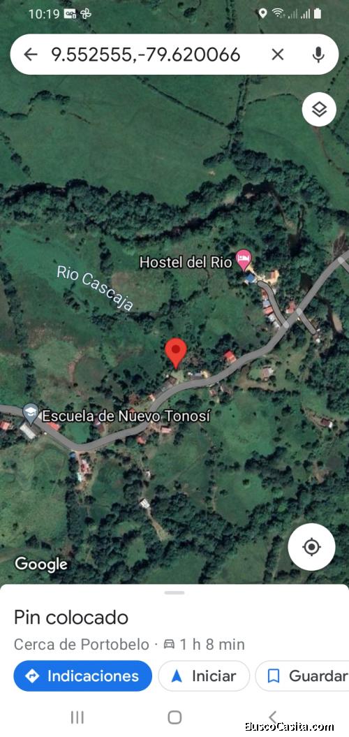 Se vende finca titulada en nuevo tonosi costa arriba colon