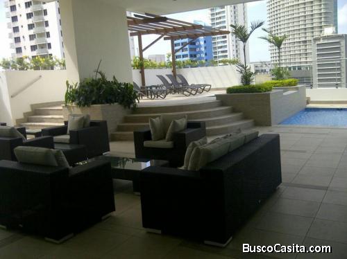 Alquilo apartamento amoblado en Bella vista